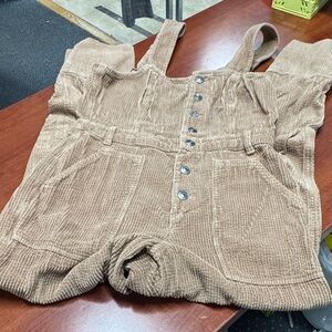 Aerie corduroy overalls // 121721